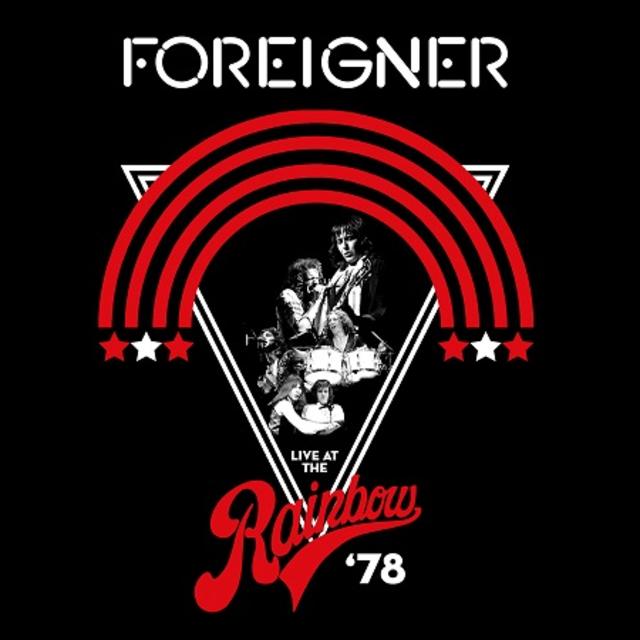 Foreigner LOVE AT THE RAINBOW '78 Album Cover
