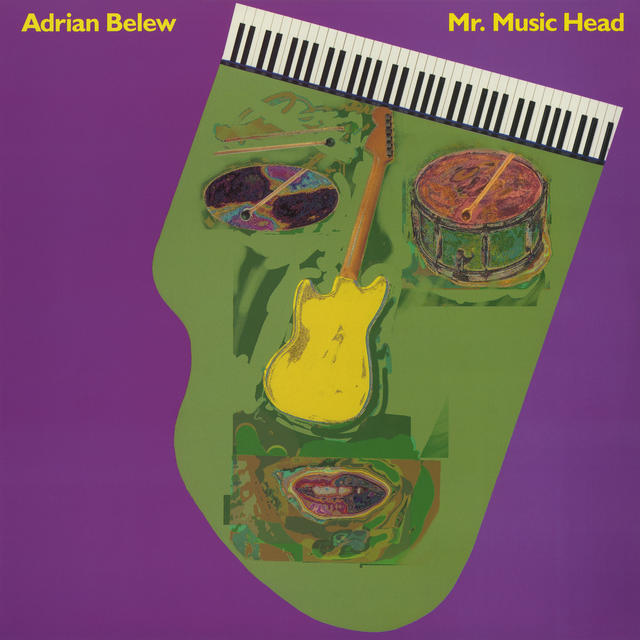 Adrian Belew - MR. MUSIC HEAD Album Cover