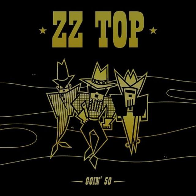 ZZ Top GOIN 50 Deluxe Album Cover
