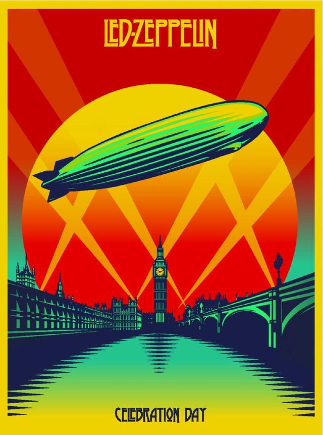Led Zeppelin CELEBRATION DAY Art
