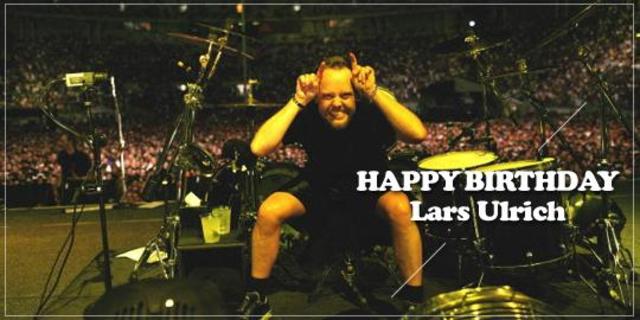 Happy Birthday, Lars Ulrich