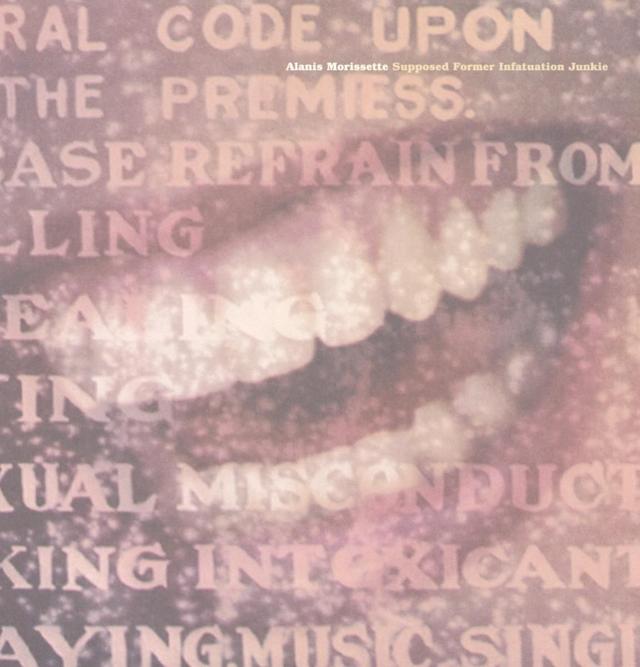 Alanis Morissette SUPPOSED FORMER INFATUATION JUNKIE Cover
