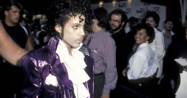 HOLLYWOOD - JULY 26: Musician Prince attending the premiere of "Purple Rain" on July 26, 1984 at Mann Chinese Theater in Hollywood, California. (Photo by Ron Galella, Ltd./Ron Galella Collection via Getty Images)